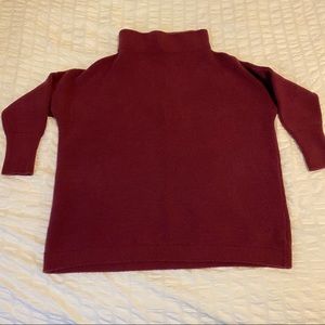 Free People Ottoman Tunic Burgundy Size Small